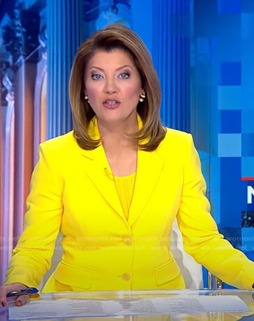 Norah O’Donnell Outfits & Fashion on CBS Evening News | Norah O’Donnell