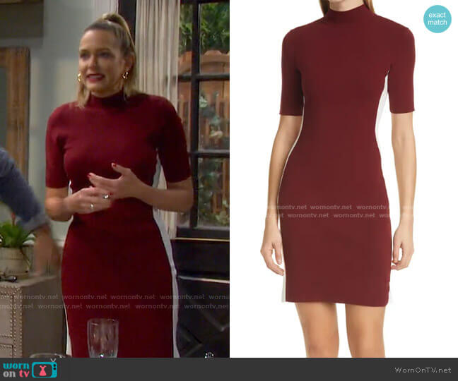 Evlyinn Short Sleeve Knit Dress by Ted Baker worn by Nicole Walker (Arianne Zucker) on Days of our Lives