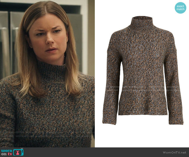 Nic’s marled turtleneck sweater on The Resident