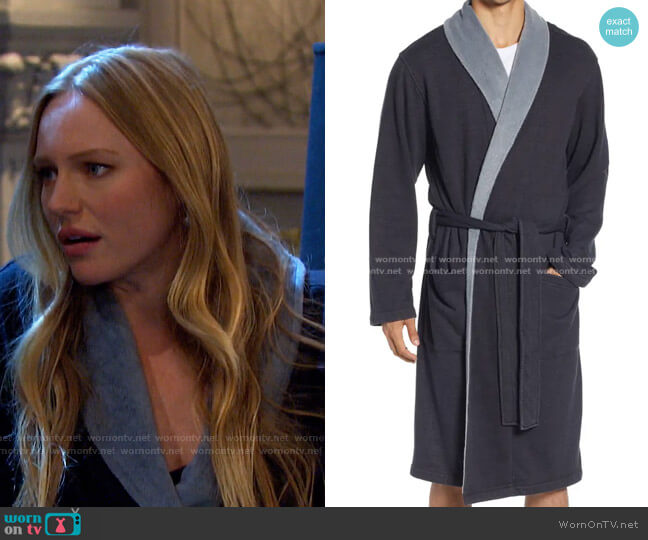 Robinson Robe by Ugg worn by Abigail Deveraux (Marci Miller) on Days of our Lives