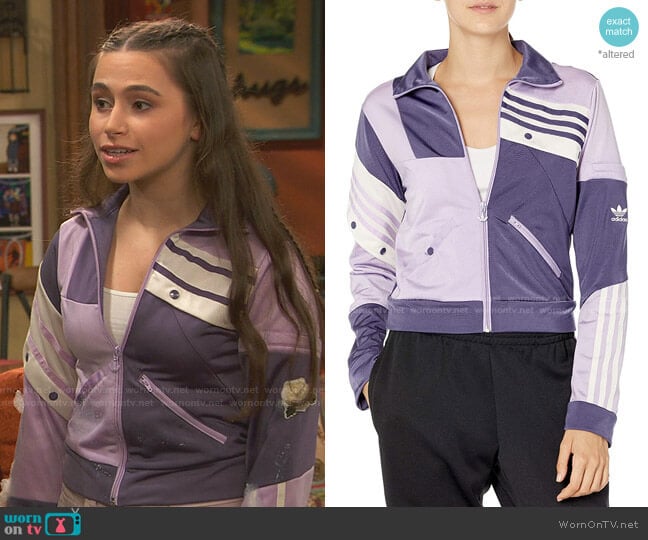 Danielle Cathari Track Top by Adidas worn by Tess O'Malley (Sky Katz) on Ravens Home