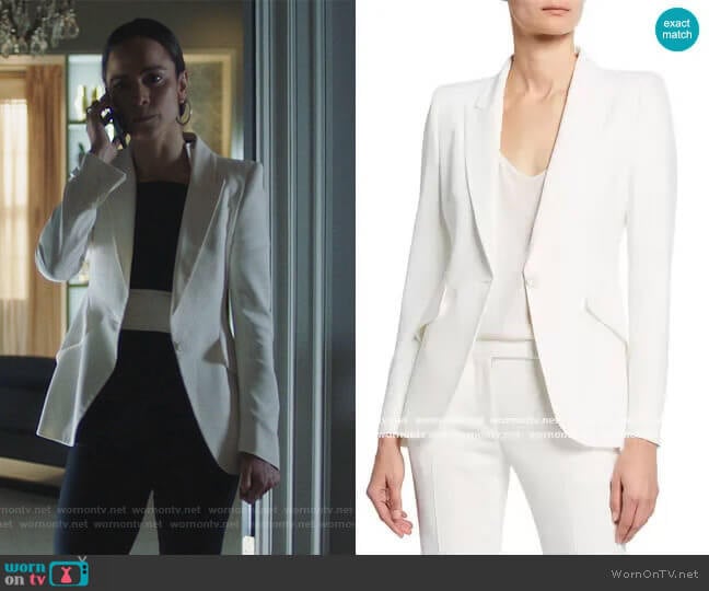 Teresa’s white blazer on Queen of the South