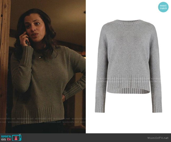 Arun Sweater by All Saints worn by Grace Stone (Athena Karkanis) on Manifest