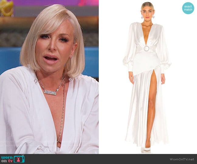 Carmen Bridal Gown by Bronx and Banco worn by Margaret Josephs on The Real Housewives of New Jersey