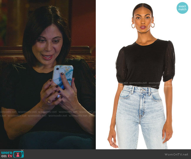 Shailene Crystal Top by Generation Love worn by Cassandra Nightingale (Catherine Bell) on Good Witch