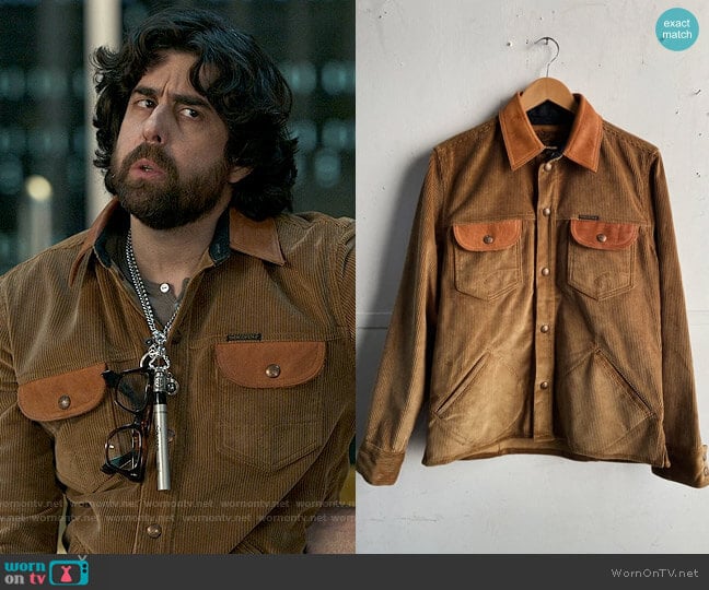 Indigofera Eagle Rising Jacket worn by Harry Keshegian (Adam Goldberg) on The Equalizer