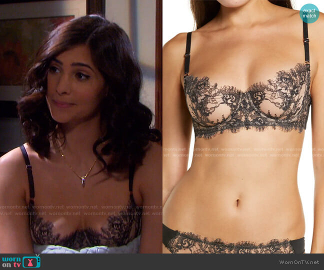 WornOnTV: Gabi's black and beige bra on Days of our Lives, Camila Banus
