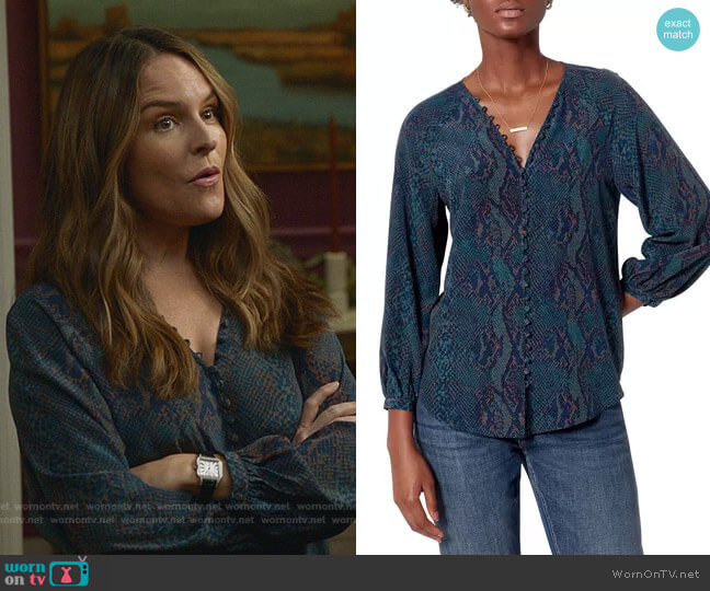 Shariana Top by Joie worn by Isabella Colón (Yara Martinez) on Bull
