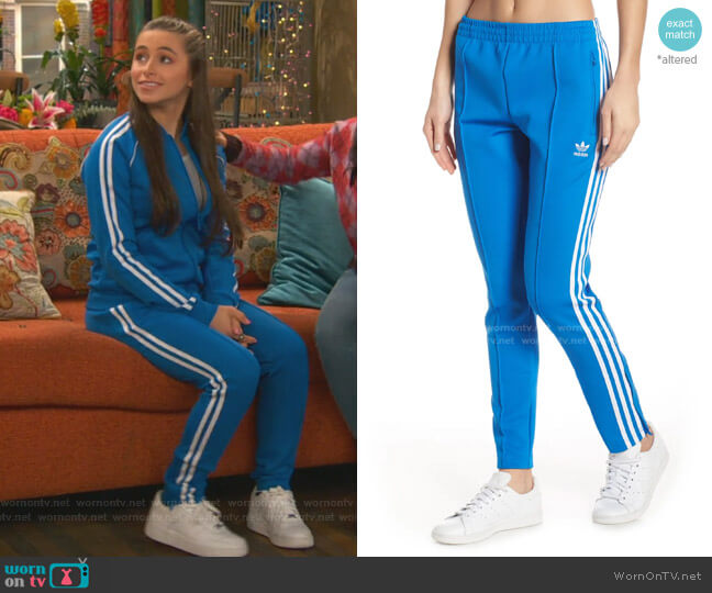 SST Track Pants by Adidas worn by Tess O'Malley (Sky Katz) on Ravens Home