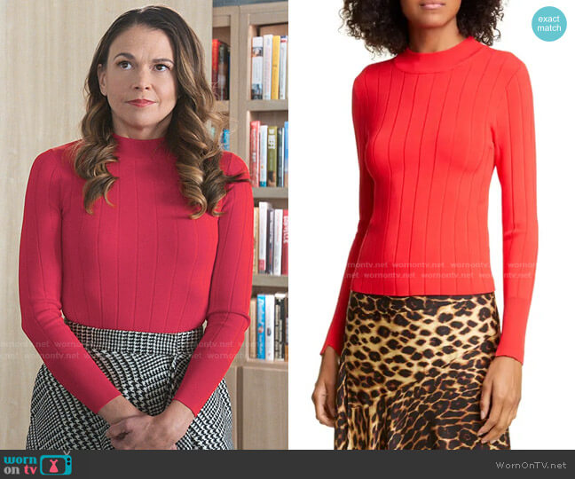 Koko Top by A.L.C. worn by Liza Miller (Sutton Foster) on Younger
