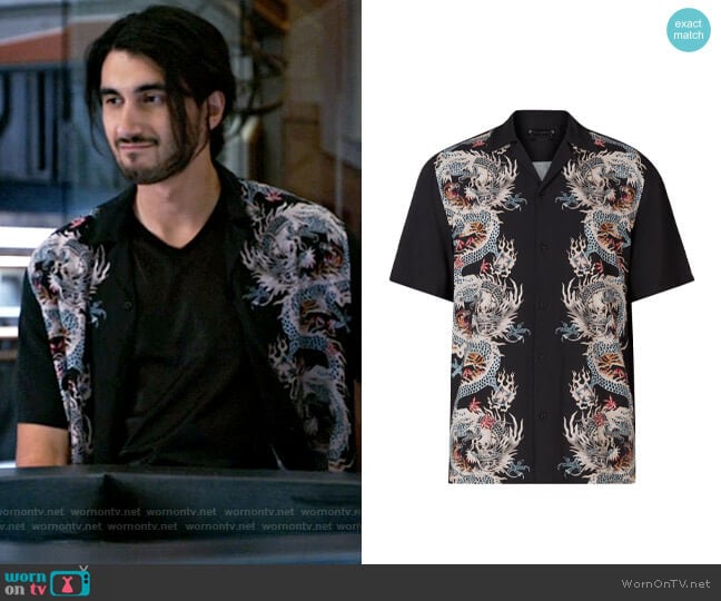 All Saints Dragonstone Shirt worn by Behrad Tarazi (Shayan Sobhian) on Legends of Tomorrow