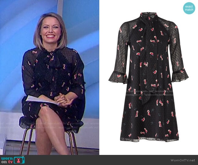 Flower Petal Dress by Slate & Willow worn by Dylan Dreyer on Today