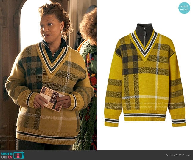 Burberry Fairhurst Sweater worn by Robyn McCall (Queen Latifah) on The Equalizer