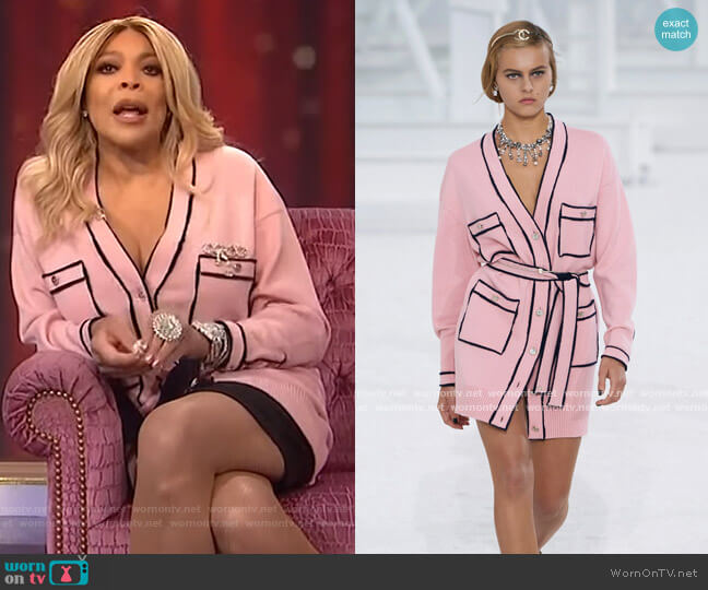 Spring Summer 2021 Collection by Chanel worn by Wendy Williams  on The Wendy Williams Show