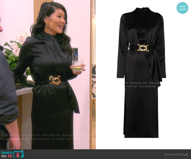 Berna Dress by Dodo Bar Or worn by Crystal Kung Minkoff on The Real Housewives of Beverly Hills