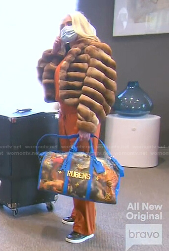 Erika's Rubens bag on The Real Housewives of Beverly Hills