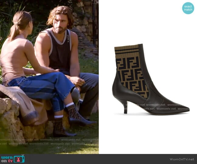 Fendi Forever Fendi Rockoko Boots worn by Kaitlynn Carter (Kaitlynn Carter) on The Hills New Beginnings