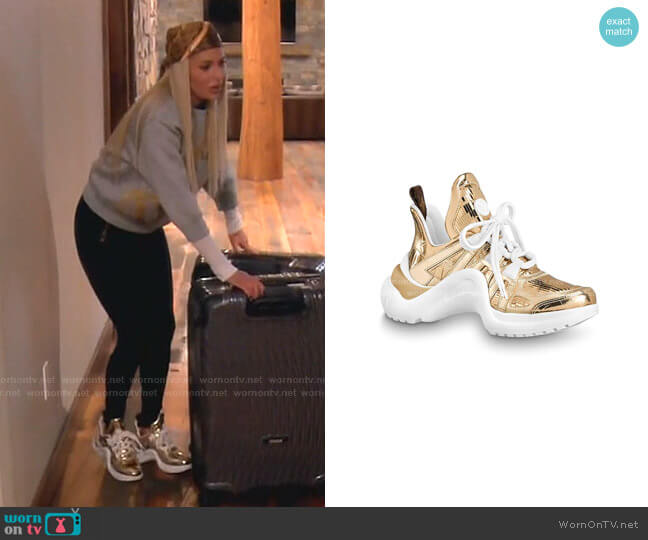 Louis Vuitton LV Beanie worn by Dorit Kemsley as seen in The Real  Housewives of Beverly Hills (S12E16)
