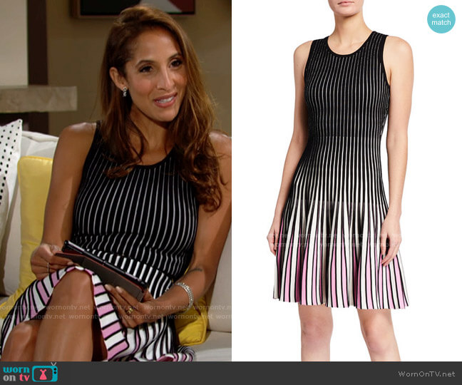 WornOnTV: Lily’s striped dress on The Young and the Restless | Christel ...