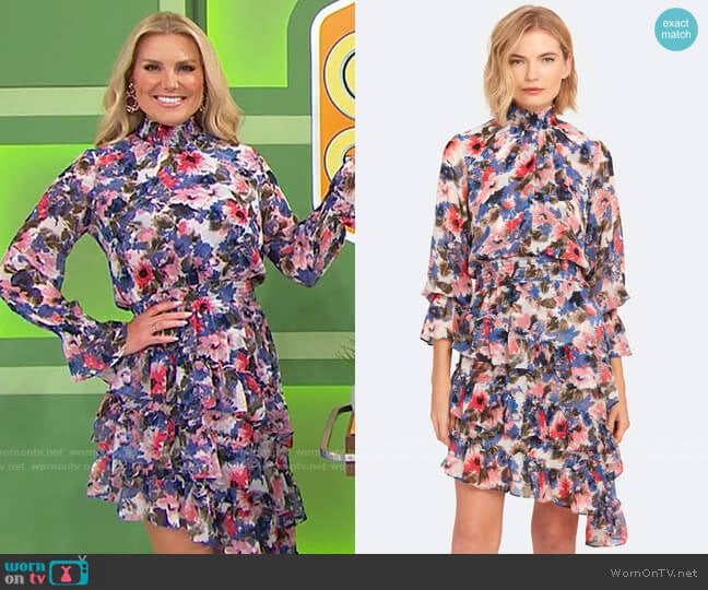 Misa Los Angeles Savanna Dress worn by Rachel Reynolds on The Price is Right