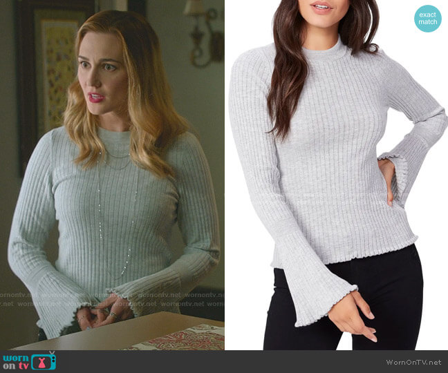 Iona Sweater by Paige worn by Joy Harper (Katherine Barrell) on Good Witch