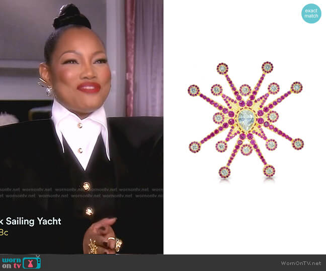 Rock Star Cocktail Ring by Pharaoun Cocktail rings  worn by Garcelle Beauvais on The Real Housewives of Beverly Hills
