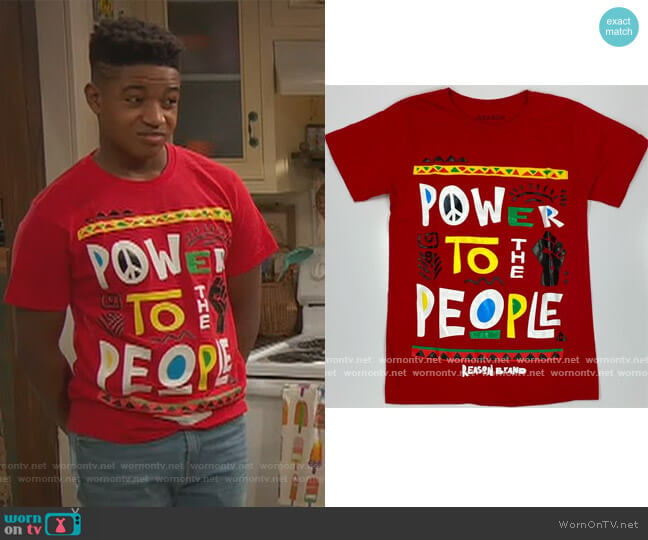 Power to the People by Reason worn by Raven Baxter (Raven-Symoné) on Ravens Home