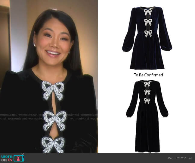WornOnTV: Crystal’s bow embellished dress on The Real Housewives of