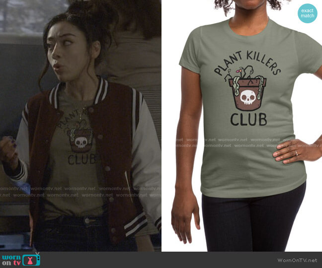 Plant Killers Club by lxromero at Threadless worn by Ella Lopez (Aimee Garcia) on Lucifer