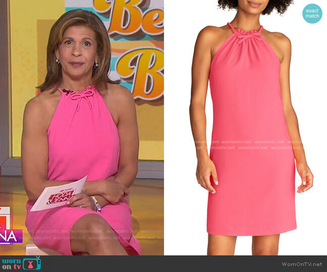 Katie Bow Shift Dress by Trina Turk worn by Hoda Kotb on Today