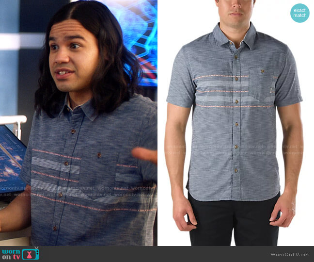 Vans Elliot Shirt worn by Cisco Ramon (Carlos Valdes) on The Flash