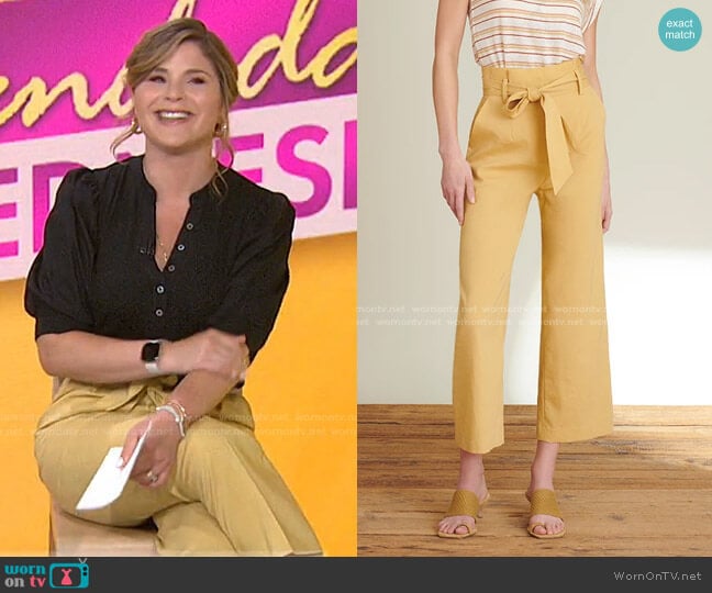 Elice Pants by Veronica Beard worn by Jenna Bush Hager on Today