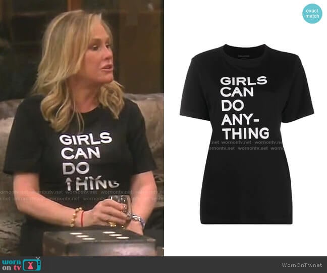 Bella T-Shirt by Zadig & Voltaire worn by Kathy Hilton on The Real Housewives of Beverly Hills