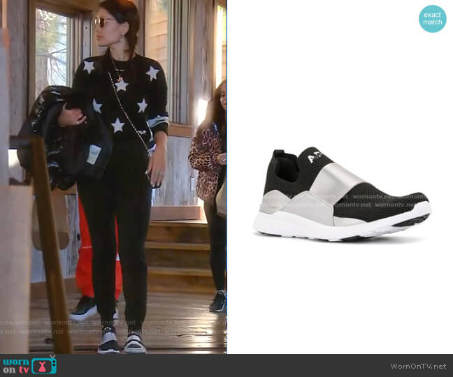 Techloom Bliss Low-Top Trainers by APL: ATHLETIC PROPULSION LABS worn by Crystal Kung Minkoff on The Real Housewives of Beverly Hills