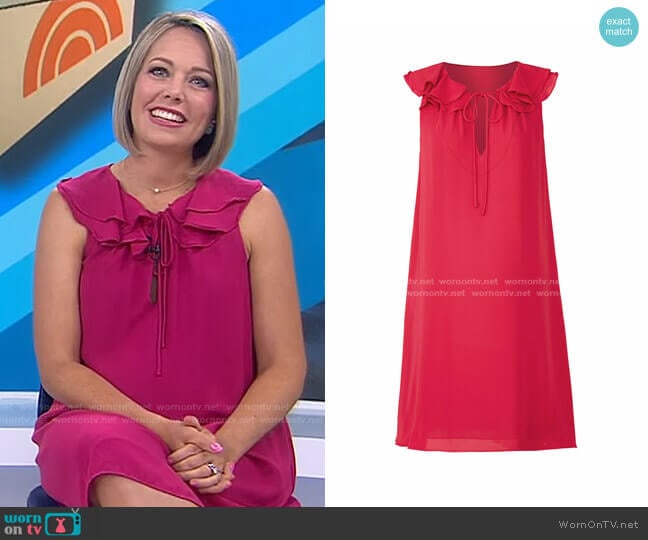 Flutter Maternity Dress by Amanda Uprichard worn by Dylan Dreyer on Today