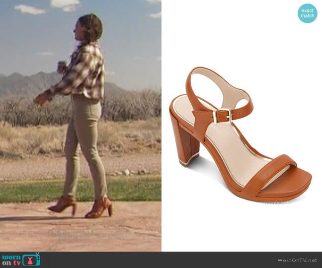 Andra High-Heel Sandals by Kenneth Cole worn by Katie Thurston on The Bachelorette