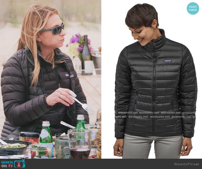 Down Sweater Jacket by Patagonia worn by Heather on The Real Housewives of New York