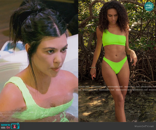 Amalfi Bikini by Rielli worn by Kourtney Kardashian on Keeping Up with the Kardashians
