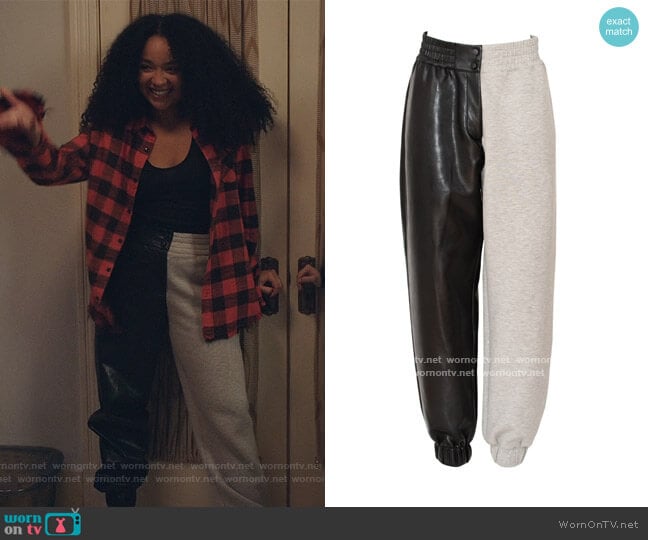 Let's Chill Pants by The Brand Label worn by Kat Edison (Aisha Dee) on The Bold Type