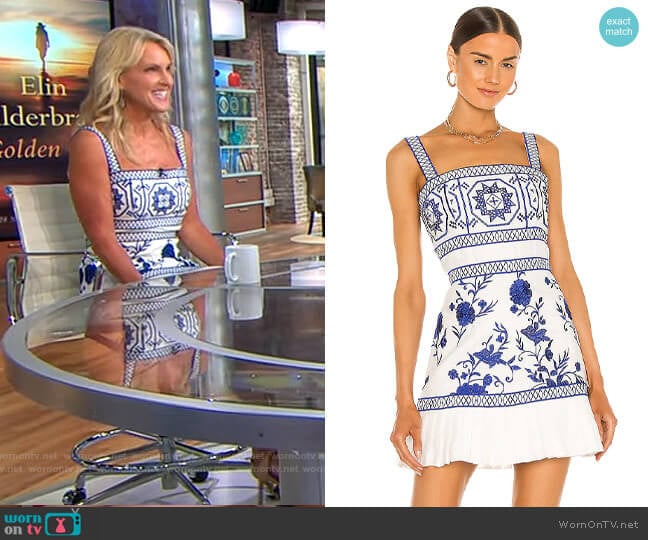 Alexis Asteria Dress worn by Elin Hilderbrand on CBS This Morning