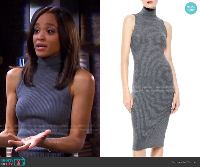 Brooklynne Dress by Alice + Olivia worn by Lani Price (Sal Stowers) on Days of our Lives