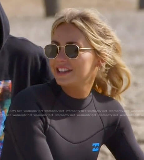 Amber's wetsuit and sunglasses on The Hills New Beginnings