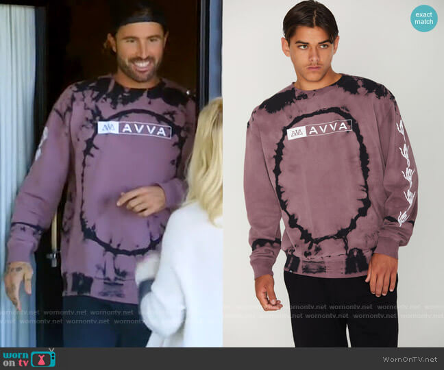 AVVA Bone Shaka Crew worn by Brody Jenner (Brody Jenner) on The Hills New Beginnings