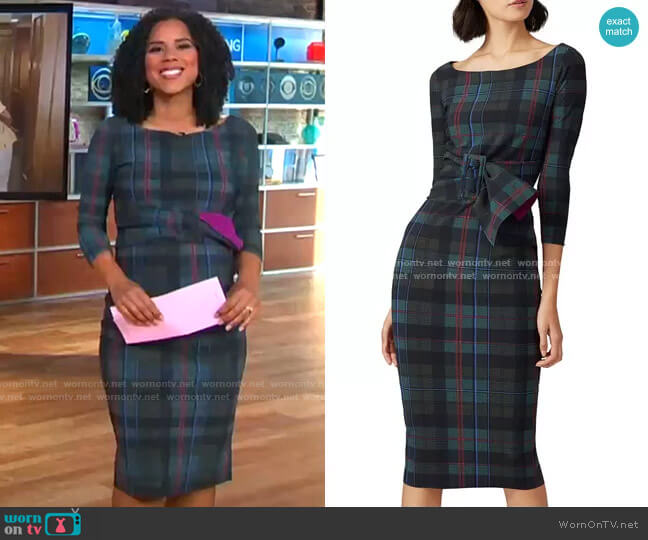 WornOnTV: Adriana Diaz’s plaid dress on CBS This Morning | Adriana Diaz ...
