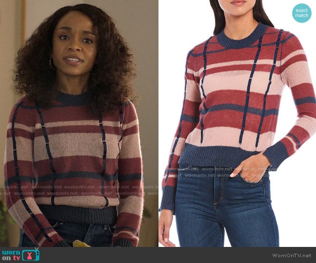 WornOnTV: Mia’s plaid sweater on Love Victor | Rachel Hilson | Clothes ...