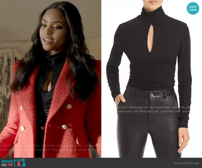 Frame Felicity Keyhole Top worn by Sophie Moore (Meagan Tandy) on Batwoman