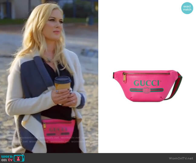 Gucci Small Pink Belt Bag worn by Heidi Montag (Heidi Montag) on The Hills New Beginnings