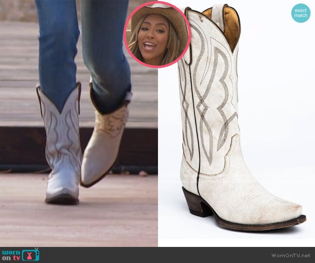 Colt Western Boots by Idyll Wind worn by Tayshia Adams on The Bachelorette