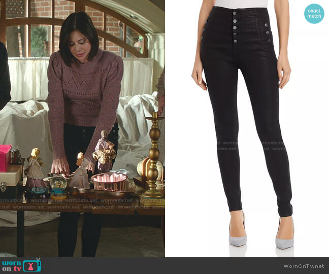 Cassie’s button jeans on Good Witch