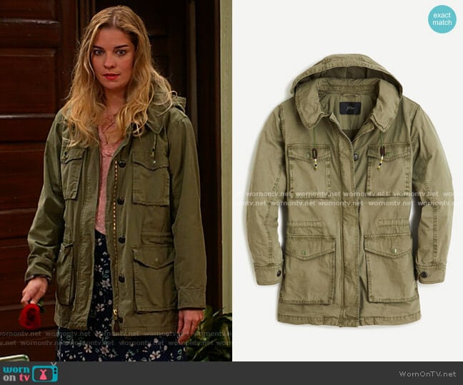 J. Crew Lightweight Utility Jacket worn by Allison (Annie Murphy) on Kevin Can F**k Himself